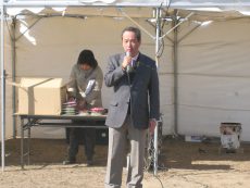 閉会式にて会長挨拶